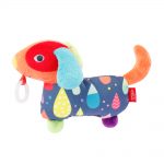 Baby Fehn Plyšová hračka psík – Color friends