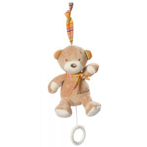 Baby Fehn Hracia hračka mini Rainbow – Medvedík