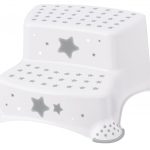 Keeeper Schodík k WC/umývadlu „Stars“ – biela