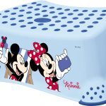 Keeeper Schodík k WC/umývadlu „Mickey & Minnie“ – Blue