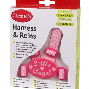 Clippasafe Vodítko pre dieťa - Pink Little Angel