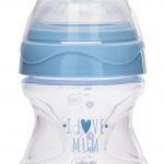 Nuvita Fľaštička Mimic 150ml – Transparent Blue