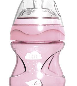 Nuvita Fľaštička Mimic Cool 150ml - Light Pink