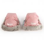 Zopa Zimné rukavice Fluffy – Old Pink