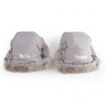 Zopa Zimné rukavice Fluffy – Foggy Grey