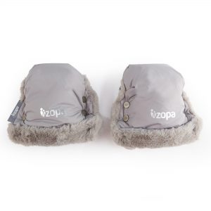 Zopa Zimné rukavice Fluffy - Foggy Grey
