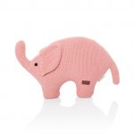 Zopa Pletená hračka Slon – Pink