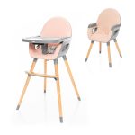 Zopa Detská stolička Dolce 2 – Blush Pink/Grey