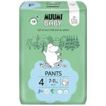 MUUMI Baby Pants 4 Maxi 7-11 kg (40 ks), nohavičkové eko plienky