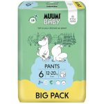 MUUMI Baby Pants 6 Junior 12-20 kg (52 ks), nohavičkové eko plienky