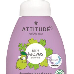 ATTITUDE Detské penivé mydlo na ruky Little Leaves s vôňou vanilky a hrušky