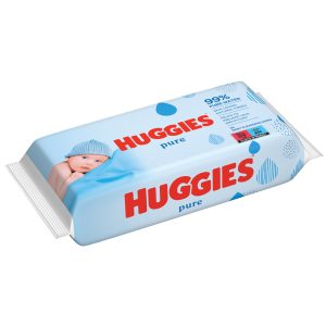 HUGGIES® Single Pure Obrúsky vlhčené 56 ks