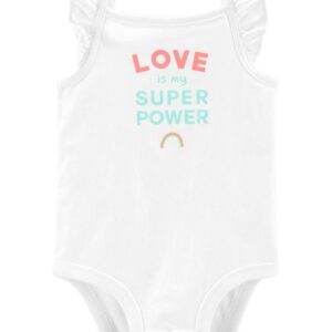CARTER'S Body tielko White dievča 24 m
