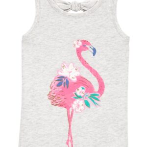 CARTER'S Tričko na ramienka Pink Flamingo dievča 18m