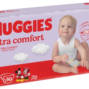HUGGIES® Ultra Comfort Jumbo Plienky jednorazové 4 (7-18 kg) 50 ks