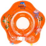BABY RING Kruh na kúpanie 0-24 m – oranžový
