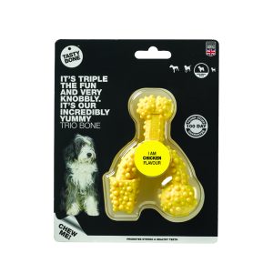 TASTY BONE Kostička nylonová trio pre malých psov - Kuracie mäso