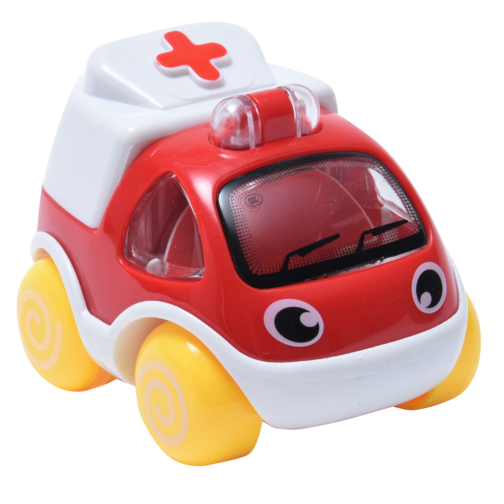 EDUSHAPE Autíčko Mighty Minis naťahovacie sanika 12m+