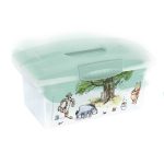 Keeeper Cestovný box s priehradkou na hračky, lieky, kozmetiku „Winnie“ Severská zelená