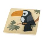 Zopa Drevené puzzle malé – Toucan