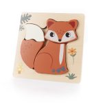 Zopa Drevené puzzle malé – Fox