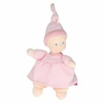 Bonikka Mini bábika miláčik – 15cm ružová