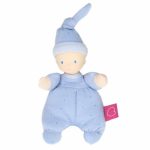 Bonikka Mini bábika miláčik – 15cm modrá
