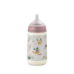 SUAVINEX | Dojčenská fľaša 270 ml M Walk – ružová