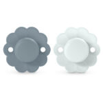 SUAVINEX | Cumlík SX PRO fyziologický 2 KS WONDER 0/6m – Spring Lake + Illusion Blue