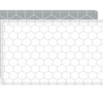 LALALU Podložka na hranie Premium Hexagon 190×130 cm
