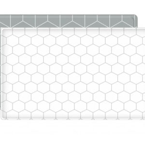 LALALU Podložka na hranie Premium Hexagon 190x130 cm