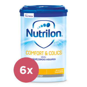 6x NUTRILON Comfort & Colics špeciálne počiatočné dojčenské mlieko 800g