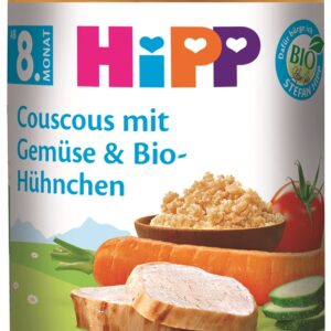 HiPP BIO Kuskus so zeleninou a kuracie mäso 220 g