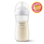 Philips AVENT Fľaša Natural Response 330 ml, 3m+darček PETITE&MARS Miska 6m+