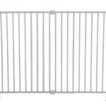 DREAMBABY Zábrana bezpečnostná Broadway 2-panelová extra široká 76-134,5 cm biela