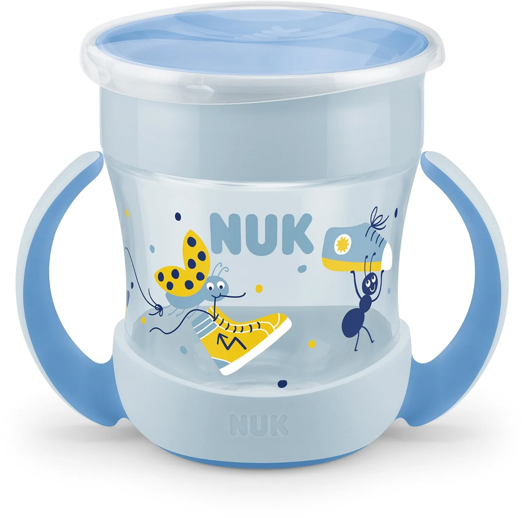 NUK Hrnček Mini Magic Cup 160 ml modrý